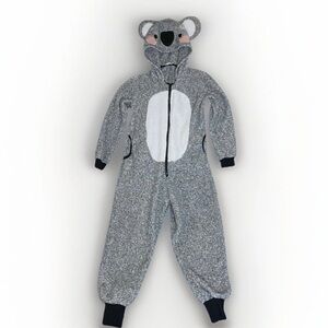 Animal Cosplay Unisex Koala Sleepwear Pajamas One Piece Costume Women’s Size XS